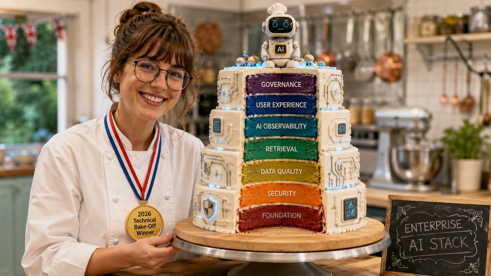 illustration: layer cake bake-off competition